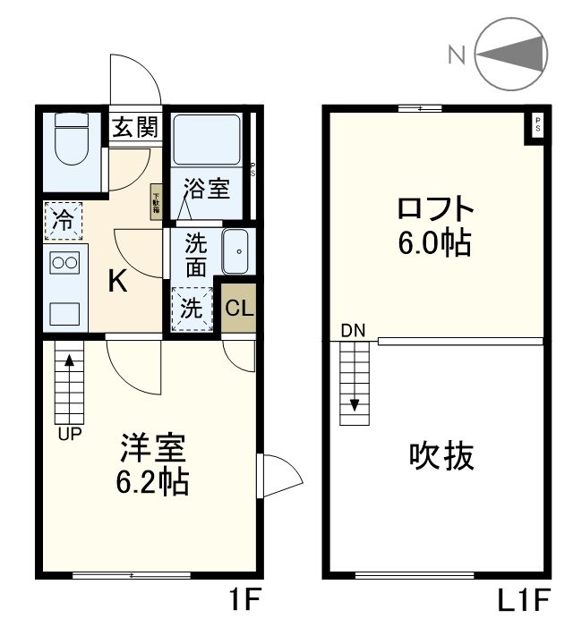 レーヴメゾン横須賀の間取り