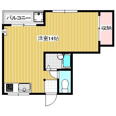 ラフォーレIIの間取り