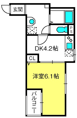 クレイブ三橋の間取り