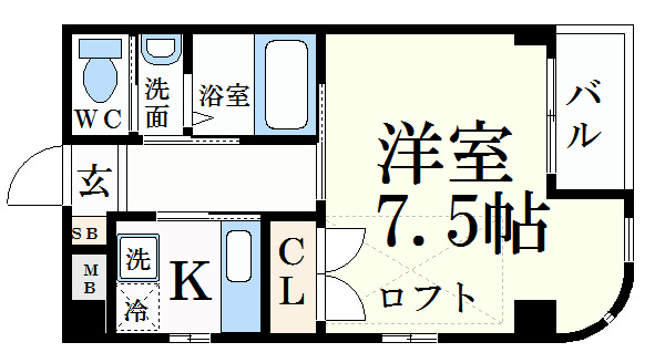 アムール親王塚の間取り