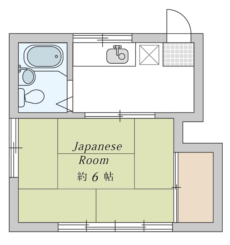 コーポ桜台A棟の間取り