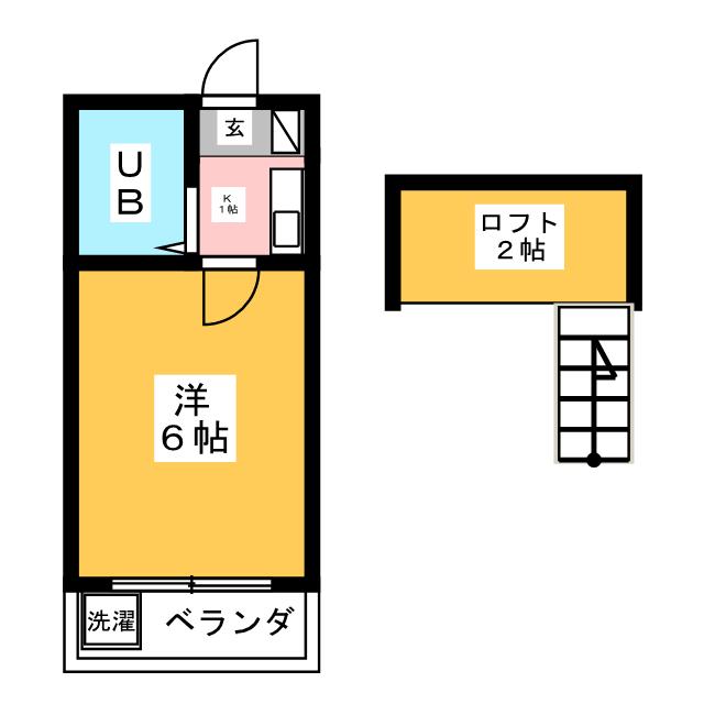 マティアス成田Ａの間取り