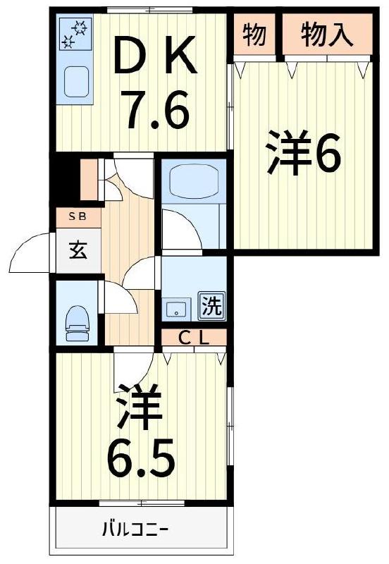 【アートコート・アイの間取り】