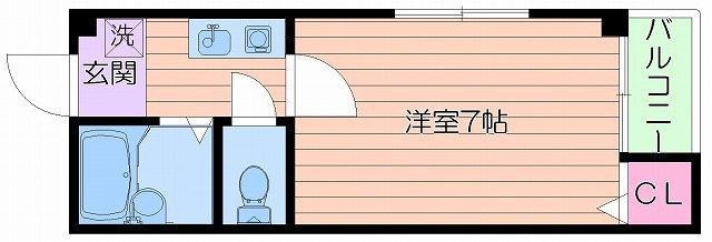 【メゾン・パルクの間取り】