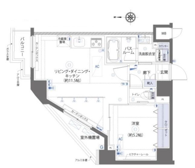 ZOOM板橋大山の間取り