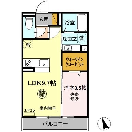 コンフォートIII　Ａの間取り