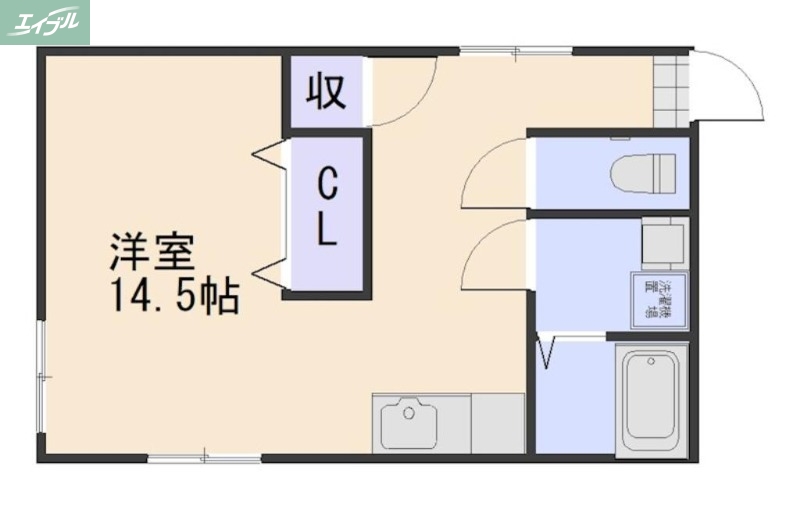 Thrive田町の間取り