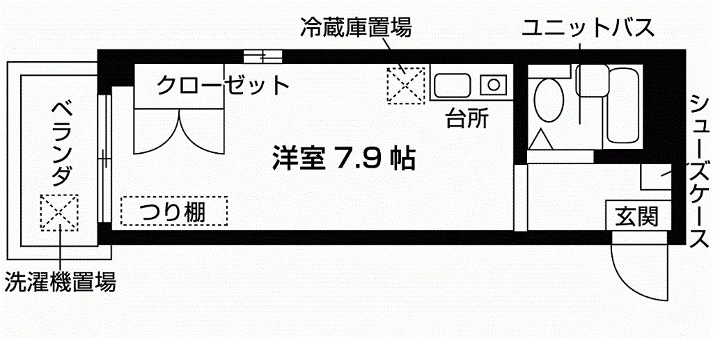 【ネオパルマの間取り】