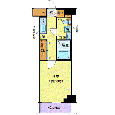 江東区東雲のマンションの間取り