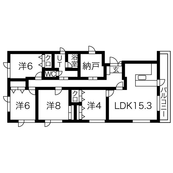 ケンジョウビルの間取り