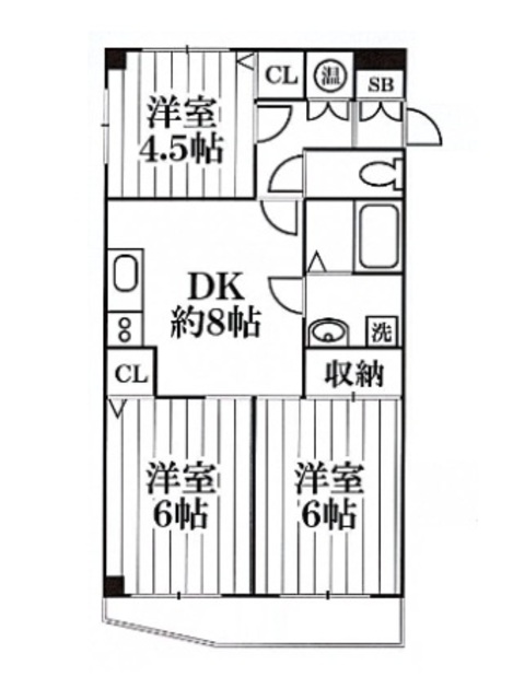 ロイヤルガーデン国分寺の間取り