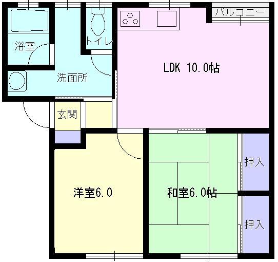 ファーストハイツの間取り