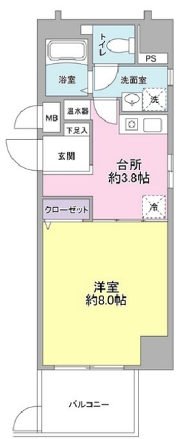 ヴェルデ東日本橋の間取り