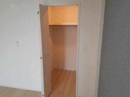 プラシード上泉　収納　ウォ―クインクローゼット