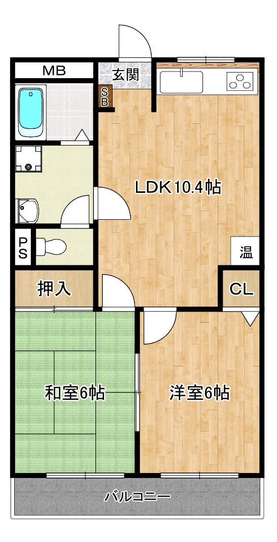マンションR&J_間取り_0