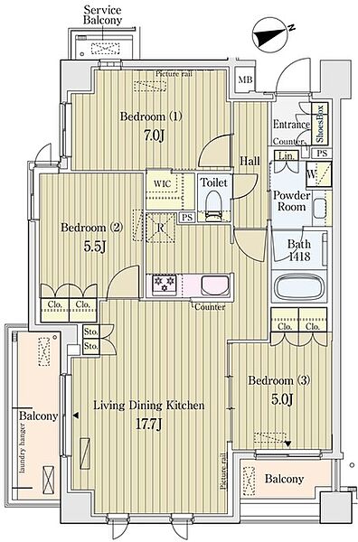 Casa-Brancheの間取り