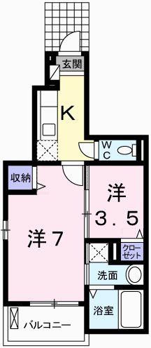 ソリッソ三条の間取り写真