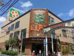 スーパー　ライフ西蒲田店（スーパー）まで153m