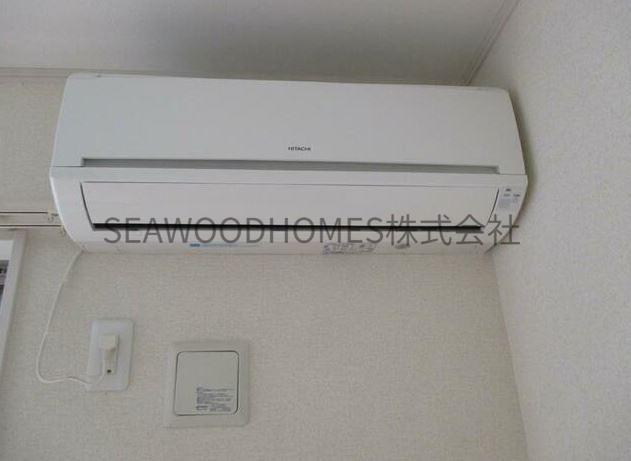 その他設備　エアコン標準装備。一年中快適な室温で過ごせる。