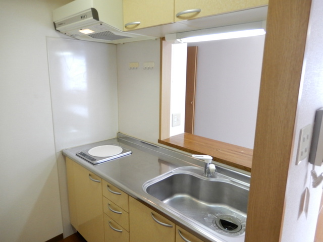 キッチン　室内写真同タイプ別部屋。現状優先。
