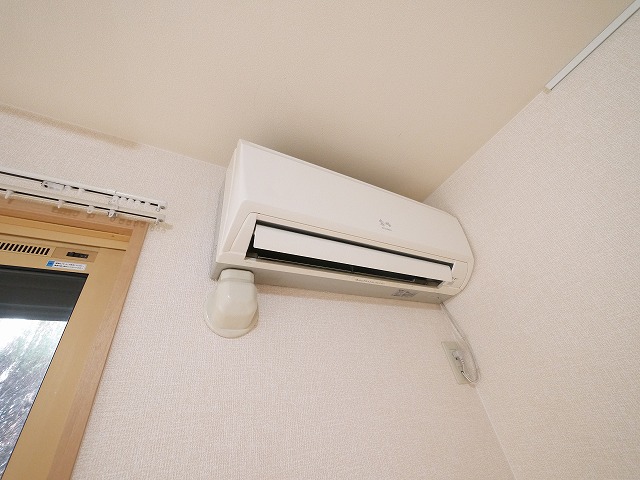 その他設備　エアコンも完備。
