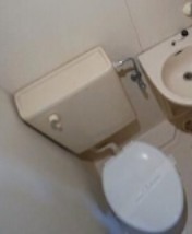 小田急線 百合ケ丘駅 徒歩6分 2階建 築37年のトイレ写真