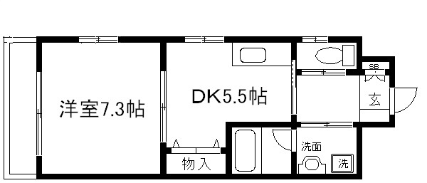 STD五条の間取り写真