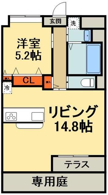 Crestの間取り写真