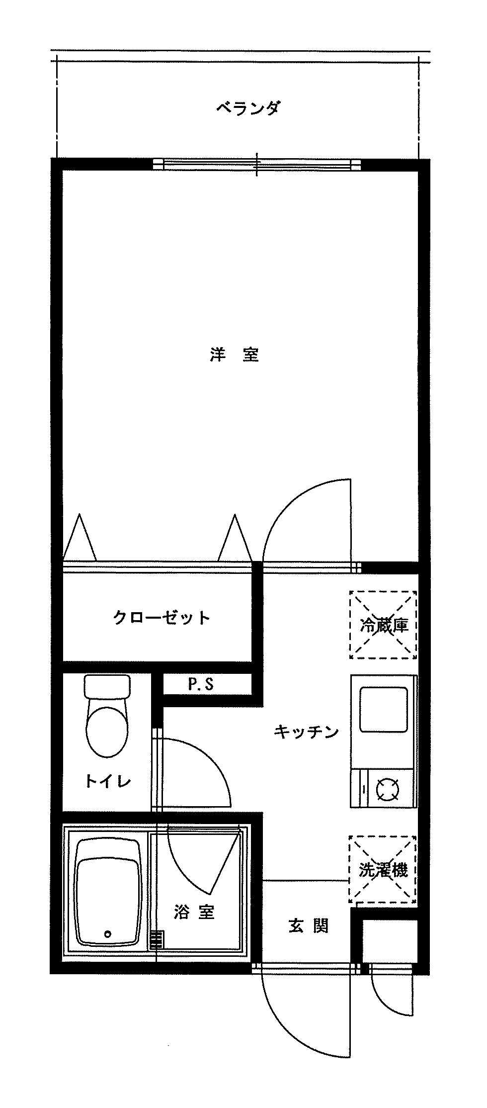 メゾン・ベルニューズの間取り