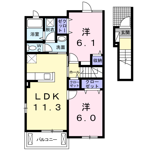 エピソードの間取り