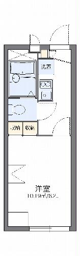 レオパレスセレーノの間取り