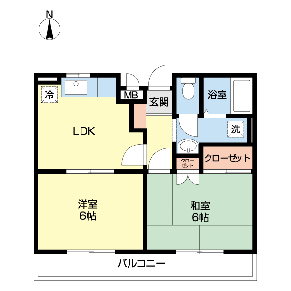 ヴィラ・エストの間取り