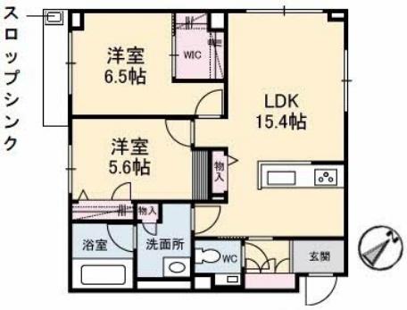 フィル（シャーメゾン・ホテルライク仕様）の間取り