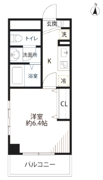 四街道市中央のマンションの間取り