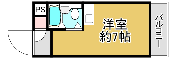 朝日プラザ堺東の間取り