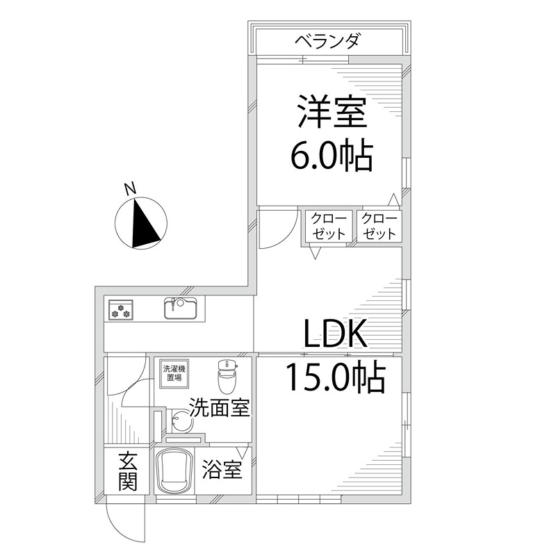 フォープレックス宮前の間取り