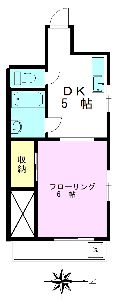 ヴェルデ散田の間取り