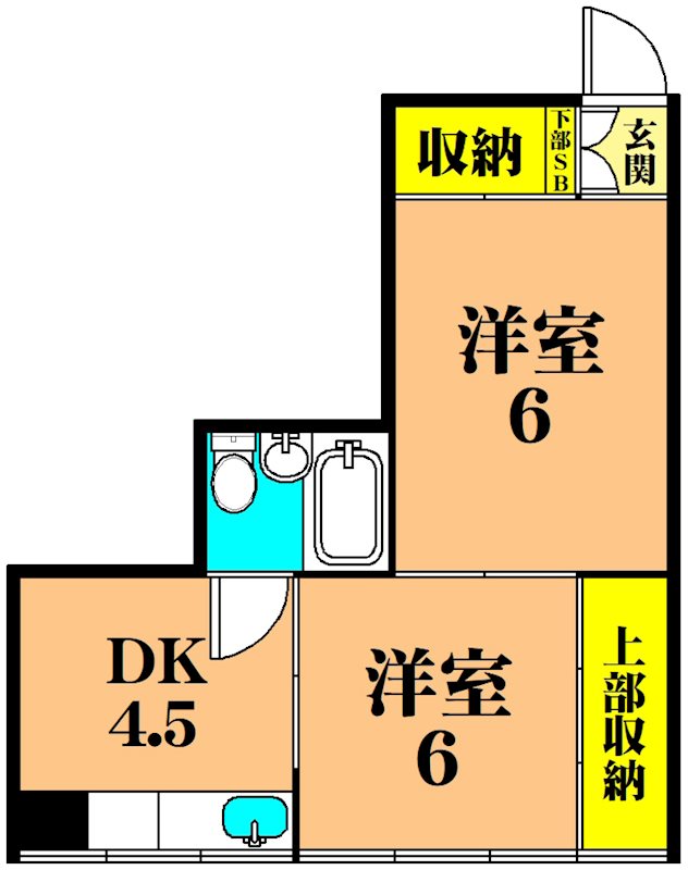 田中ビルの間取り