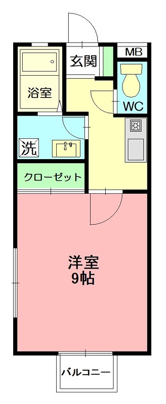 【ＭＩＬＫＹ・ＨＯＵＳＥの間取り】