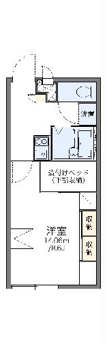 レオパレスあさひの間取り