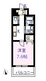 SK千鳥駅前の間取り