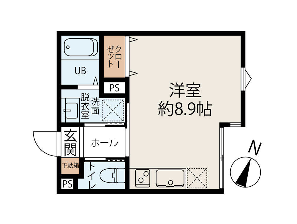 コネクトパーク末広の間取り