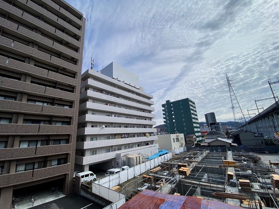 【広島市東区矢賀新町のマンションの眺望】