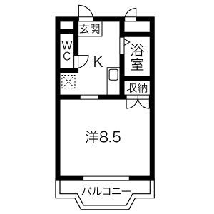 三好ヶ丘ハイツの間取り