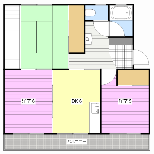 グリーンハイツ青葉台の間取り