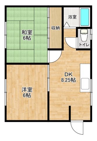 カルモカーサの間取り