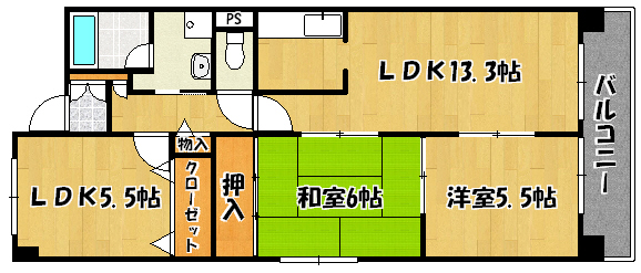 スペランツァ西神戸の間取り