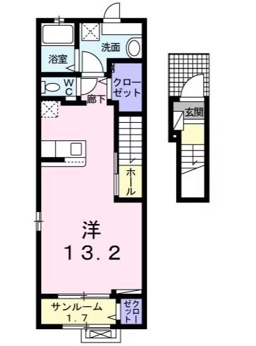 ウィステリアの間取り