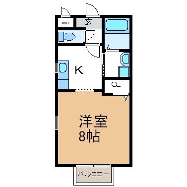 ティーワン半城土の間取り