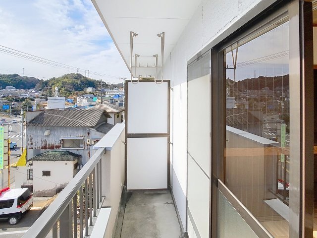 バルコニー　2025年1月撮影